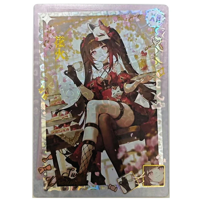 Anime déesse histoire Rare A6 taille XR carte à collectionner Yae Miko Kanami Lumine Sparkle Frieren Robin jouets pour garçons cadeau d'anniversaire
