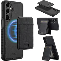 For Magsafe Magnetic Detachable Wallet Card Holder Case For Samsung Galaxy S25 Ultra S24 Plus S22 S21 A55 A53 A35 A16 A15 A14 5G
