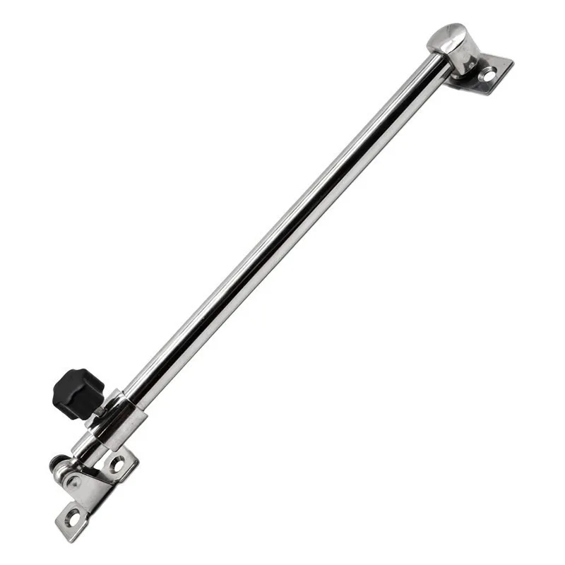 Corrosion Resistant Stainless Steel Hatch Adjuster, Adjustable Window Support Stay Marine Hardware Accessory forYachtBoat Vessel