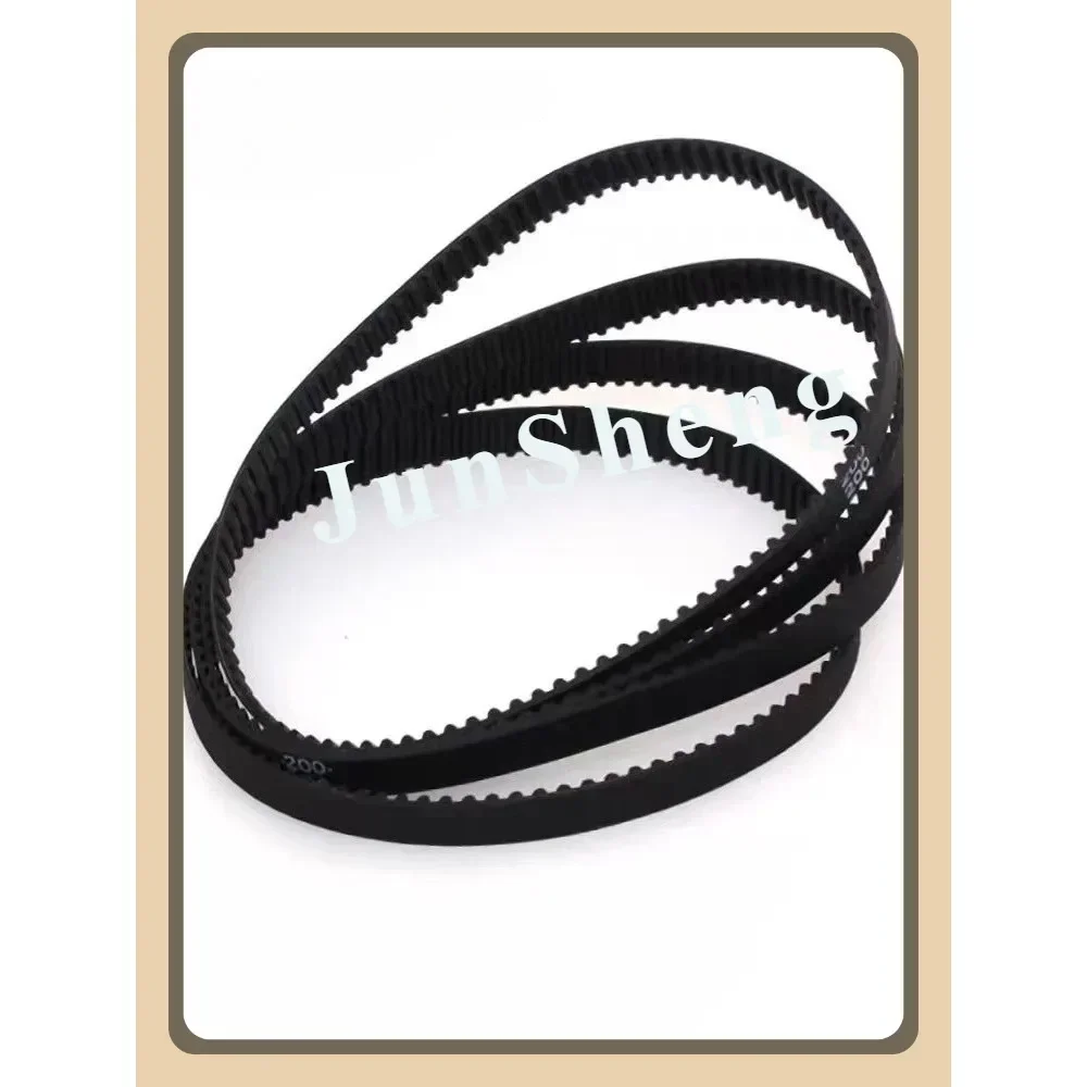 1/2PCS  2M Closed Loop Rubber Timing Belt Width 4/6/10/15mm Length 118 120 126 130 136 142 158mm Drive Toothed 2M-142