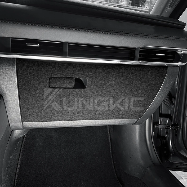 Für Mazda 3 Axela 2019 2020 2021 2022 2023 2024 2025 LHD RHD Auto Beifahrerbox Anti-Kick Wildleder Carbonfaser-Stil Schutzaufkleber – Detail 11