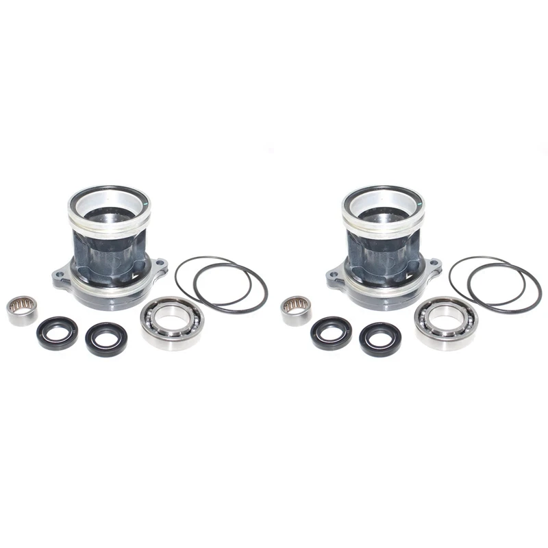 2X Gear Box Lower Casing Cap Bearing Propeller Shaft Housing 683-45361-02-4D Fit For Yamaha 9.9&15HP Outboard Engine