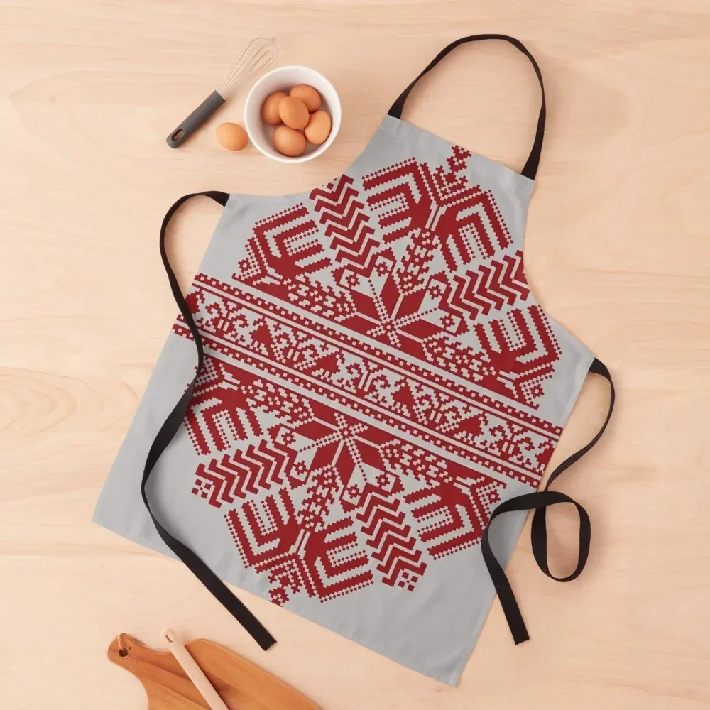 

Baltic Traditional Ornament. Latvian Apron For Men Kitchen Accessories 2022 Apron