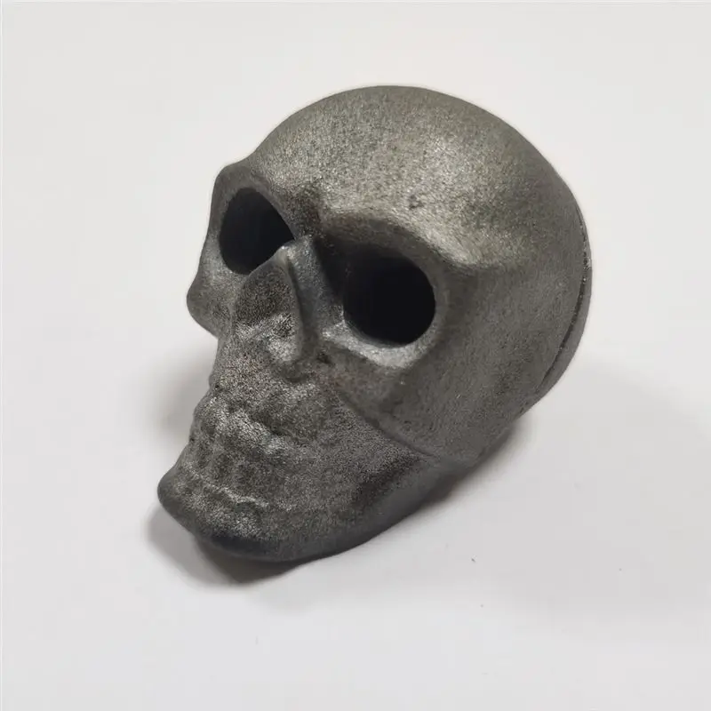 ABJN-3PCS Lava Skull Rocks Skull For Fire Pit Skeleton Fire Pit Heads Halloween Skull Shaped Fire Stones