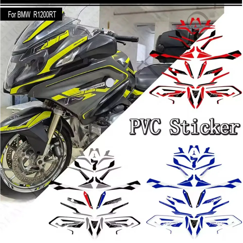 

Motorcycle For BMW R1200RT R 1200 RT Fairing Fender Trunk Luggage Cases Protector Tank Pad Grips Kit Knee Wheels Stickers Decals