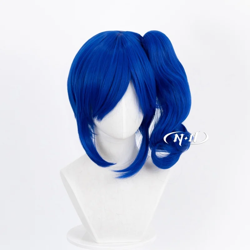 ND Aoi Kiriya Cosplay Wigs Hairpiece Aikatsu Anime Cosplay Hair Wig for Comic Con Coser Women Costume Theme Party Heat Resistant