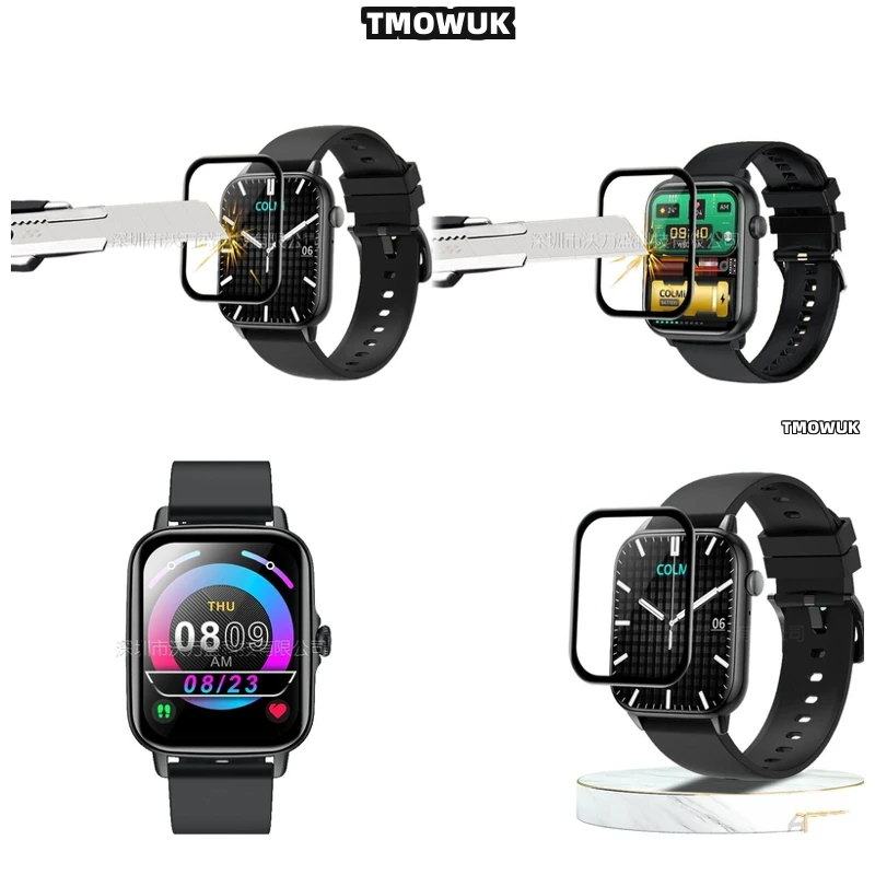 

For Colmi C60 C80 P68 P28 Screen Protective Film, Full Cover 3D Curved Soft Flexible Anti - Scratch PMMA