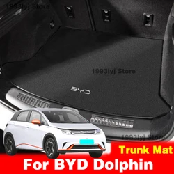 Car Trunk Mat for BYD Dolphin 2023 2022 2021 Car Easy Clean Rear Cargo Tray Trunk Mat Rear Pads Auto Accessories