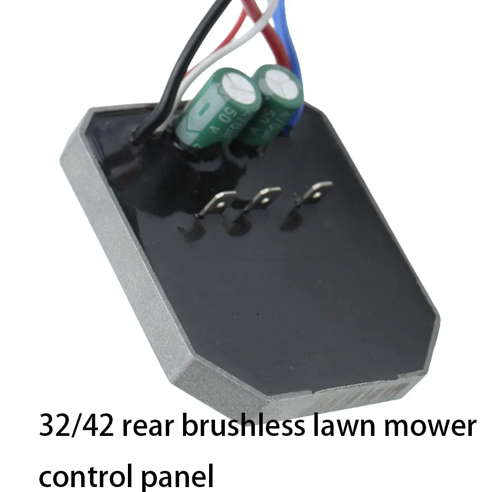 Rear Trimmer Control Board 32V 36V 42V Universal Lithium Electric Lawn Mower Trimmer Lawn Mower BLDC Motor Driver Replacement Sp