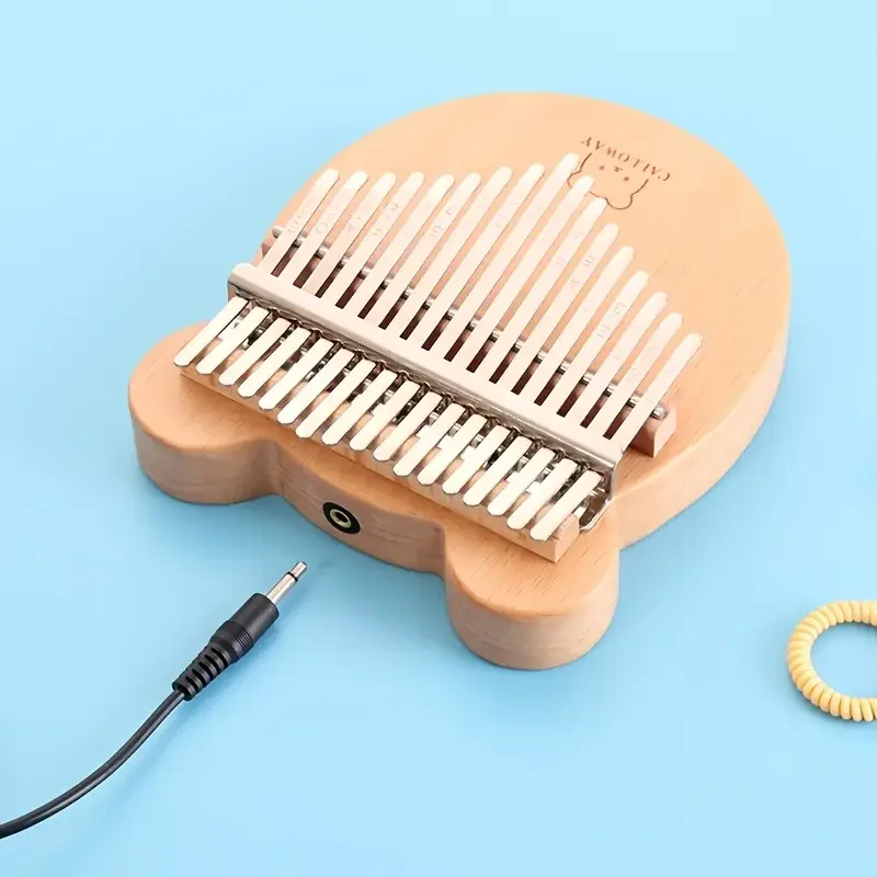 17 Keys Kalimba Beech Bear KalimbaThumb Piano Acoustic Finger Piano Music Instruments