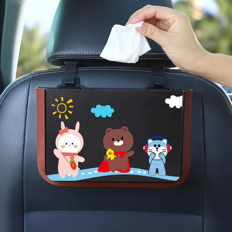 

Car Trash Can Foldable Hanging Cartoon Multifunctional Umbrella Storage Bin Car Storage Box Car Interior Storage Stowing Tidying