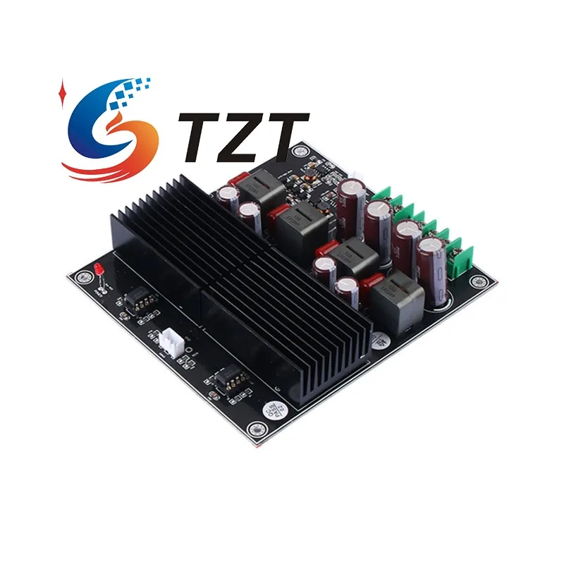 

TZT 600Wx2 2-канальный цифровой усилитель мощности сверхвысокой мощности 2xTPA3255 Двухъядерный модуль усилителя
