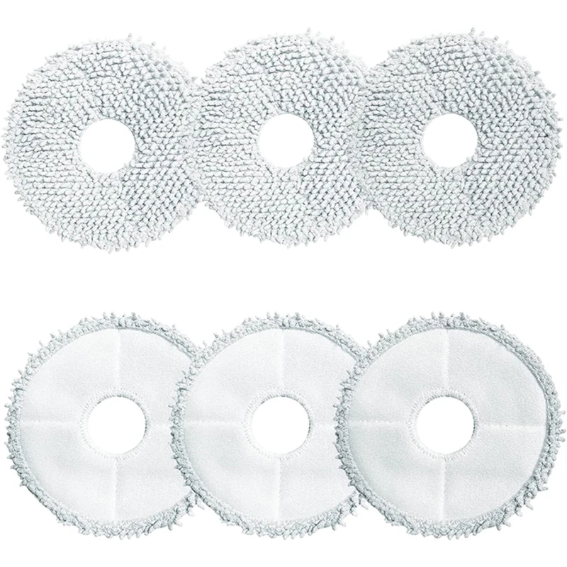 M2EE Mop Pads Sweeping Robot Mop Cloths Fiber Material for Dreame L10s Pro/L10s