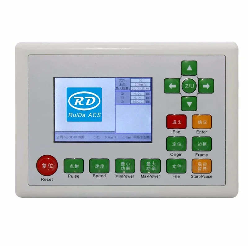 Two heads move seperately RDC6442S Ruida la ser controller for Co2 la ser cutting engraving machine