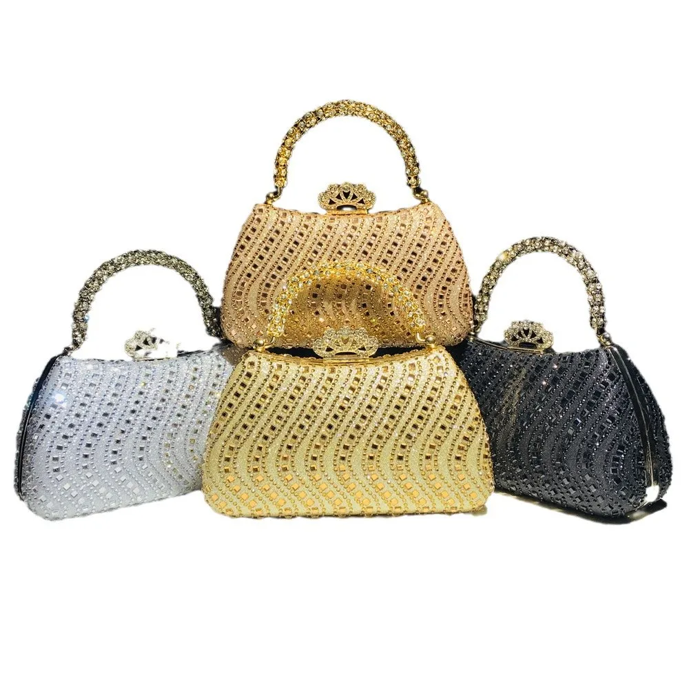 Elegant Purse Trend Luxury Designer Chain Shoulder Bag Women's Handbags Wallets Evening Bags for Wedding Bolso 2026 New Gift image 6