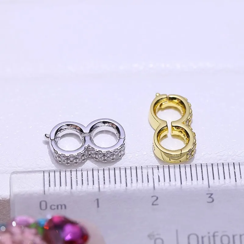 MeiBaPJ 925 Sterling Silver Clasp Fine Wedding Jewelry for Women 2