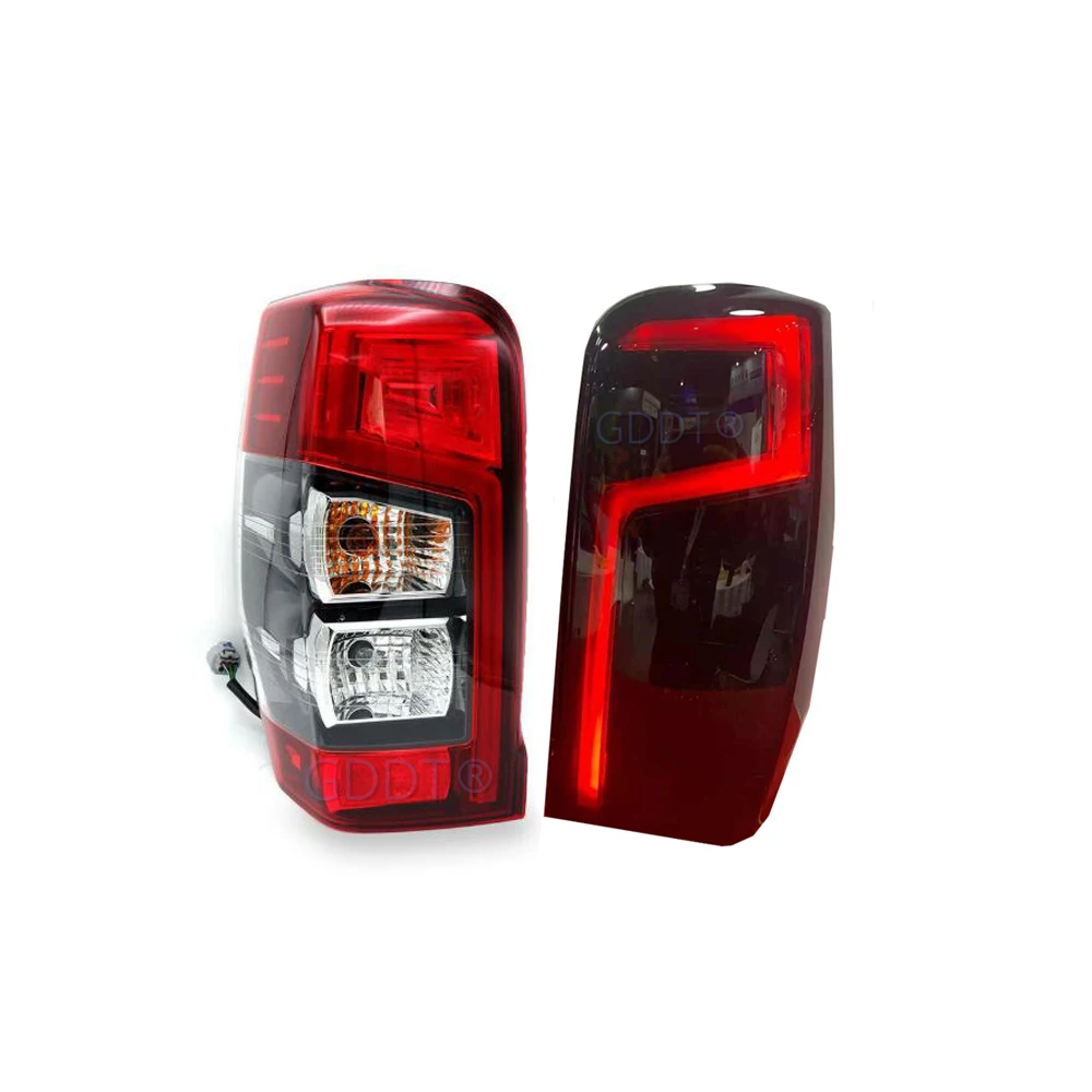 

2 Piece LED Tail Lamp for L200 Triton 2019-2020 Rear Lights Side Brake Reverse Stop Lamp Led Drl Assy Smoke Black