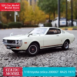 AUTOART 1:18 Toyota Celica LIFTBACK 2000GT (RA25) Car model Sports car Alloy display collection gifts