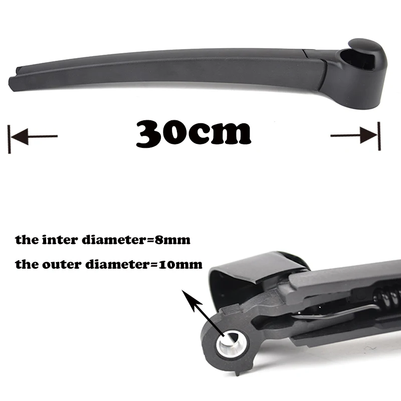 Xukey Rear Wiper Blade Arm Set Fit For Ford Galaxy MK1 June 2001 2002 2003 2004 2005 2006 1.9TDi 2.3