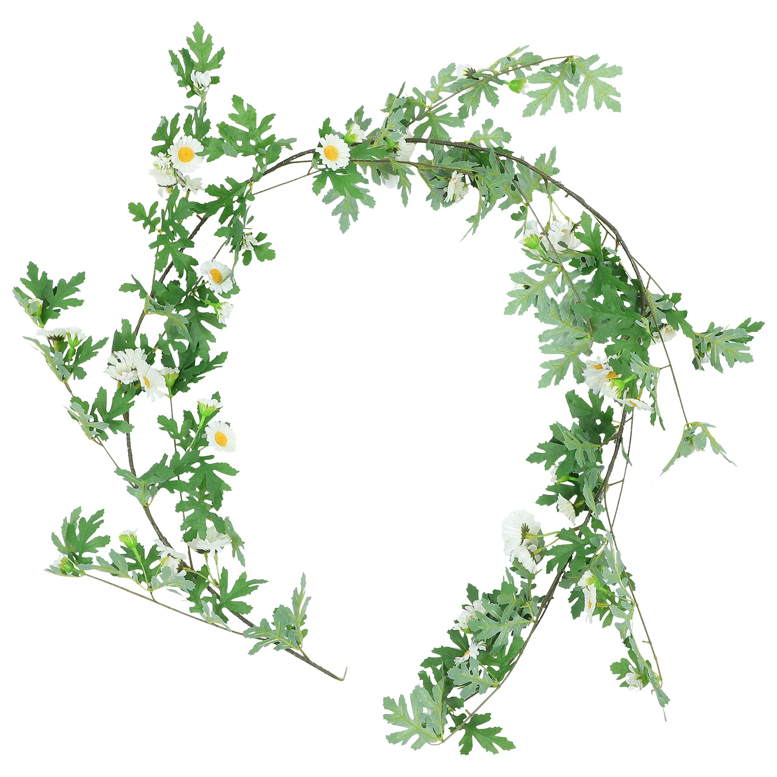 

1Pcs Artificial Daisy Rattan Vine Simulation Hanging Decor Party Home Garden Wall Ornament Simulation Daisy Rattans