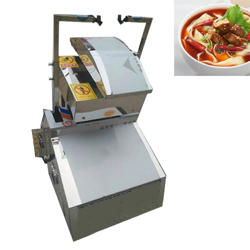 Commercial Electric Double Blade Xiaomian Machine Noodle Machine Vegetable Noodle Machine Adjustable Width