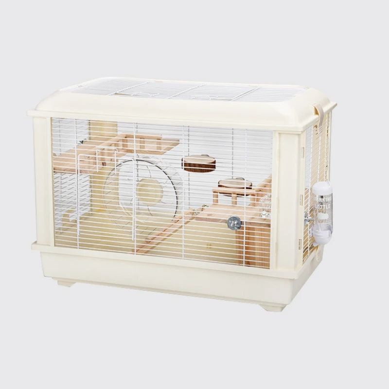 Pet cage hamster cage 60 base heightened golden bear oversized acrylic transparent ornamental rutin