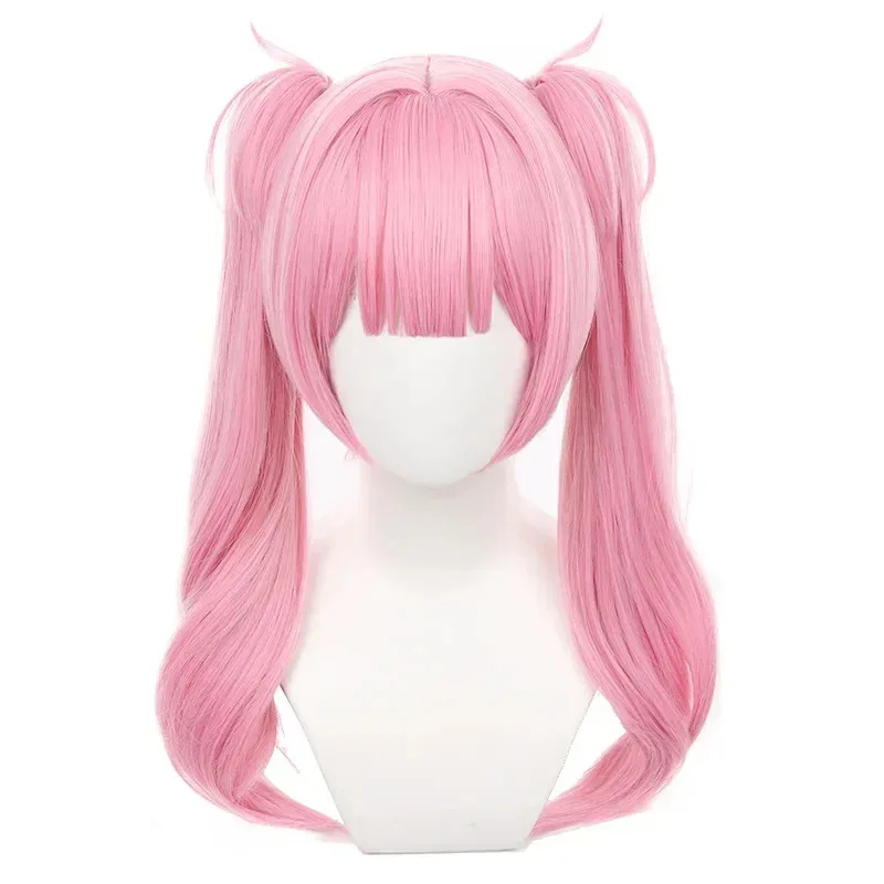 Peluca de Cosplay de Anime Link Click Li tianxi, pelucas largas rosas para mujer, accesorio de Cosplay para fiesta, peluca sintética resistente al calor para mujer