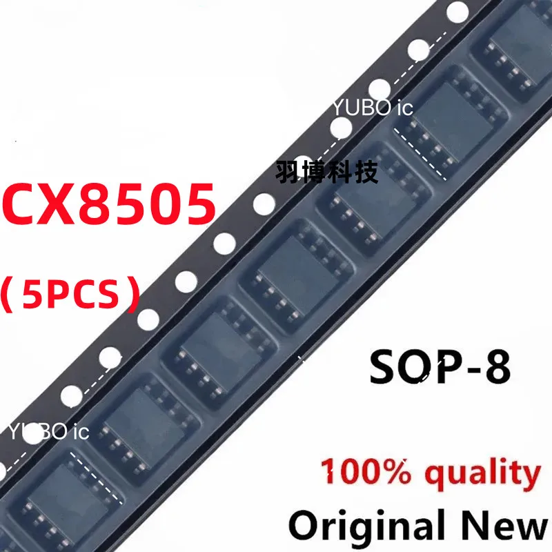 CX8505 Sop-8 chipset, 100% novo, 5 pcs