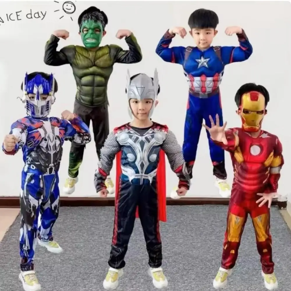 

Spiderman Hulk Costumes for kids/ Fancy dress/ Carnival Party 2026 Cosplay Boy Kids Clothing Decorations SuppliesTight clothes