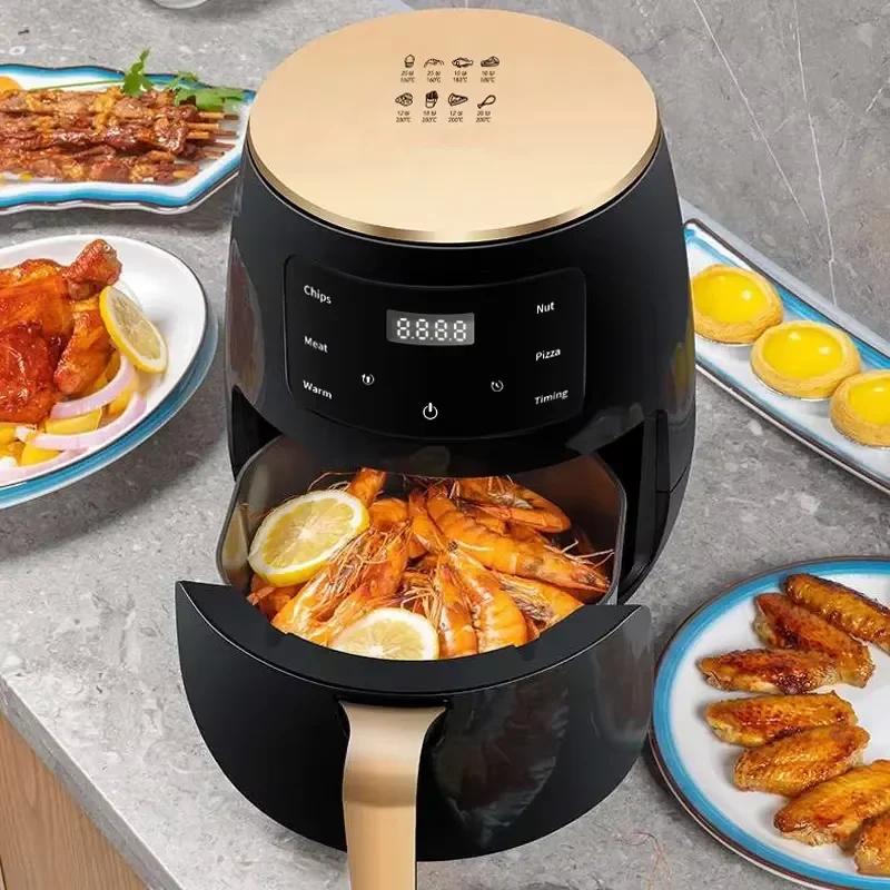 

Smart Kitchen Appliances 6L 1400W Touch Screen Multifunctional Household Oil-Free Air Fryer