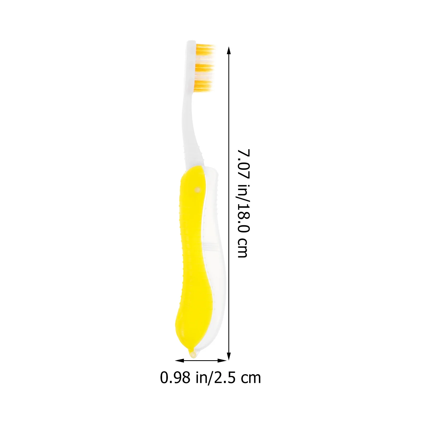 

6pcs Toothbrushes Teeth Accessories Travel Size Plastic Sleeves Yellow Red Green Blue Portable Outdoor Oral Cleaning