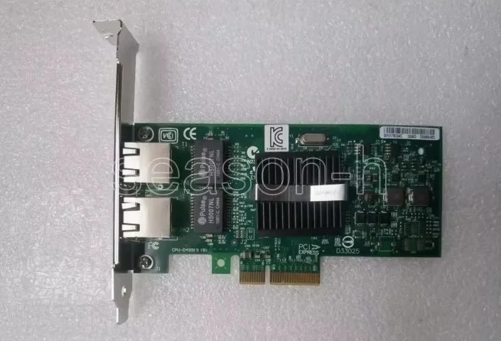 

9402PT EXPI9402PT 82571 PRO/1000 Dual Port Server Adapter PCI-E x4 Network Card