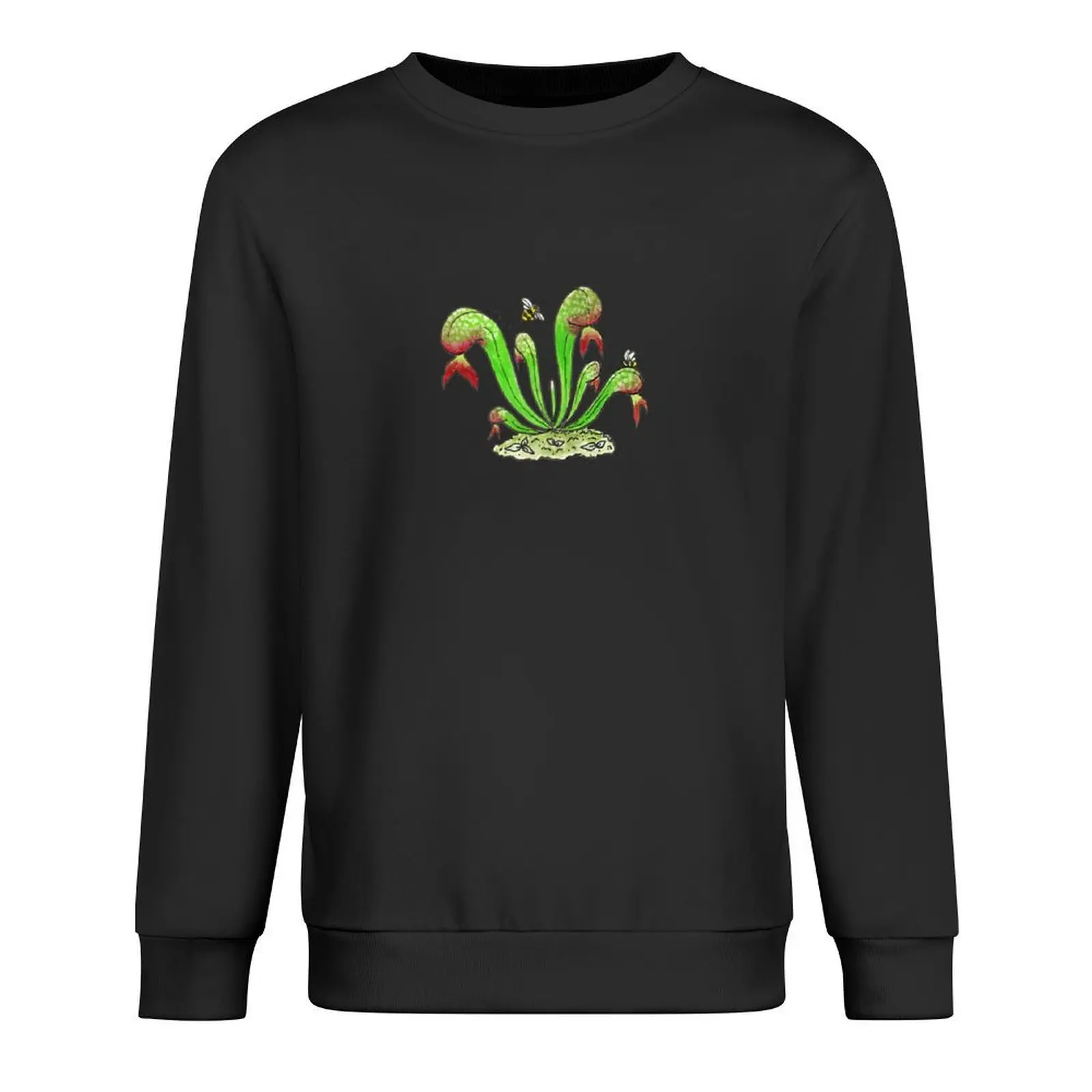 

Cobra Lily (Darlingtonia californica) Pullover fashion men japanese style men wear hooded sweatshirts