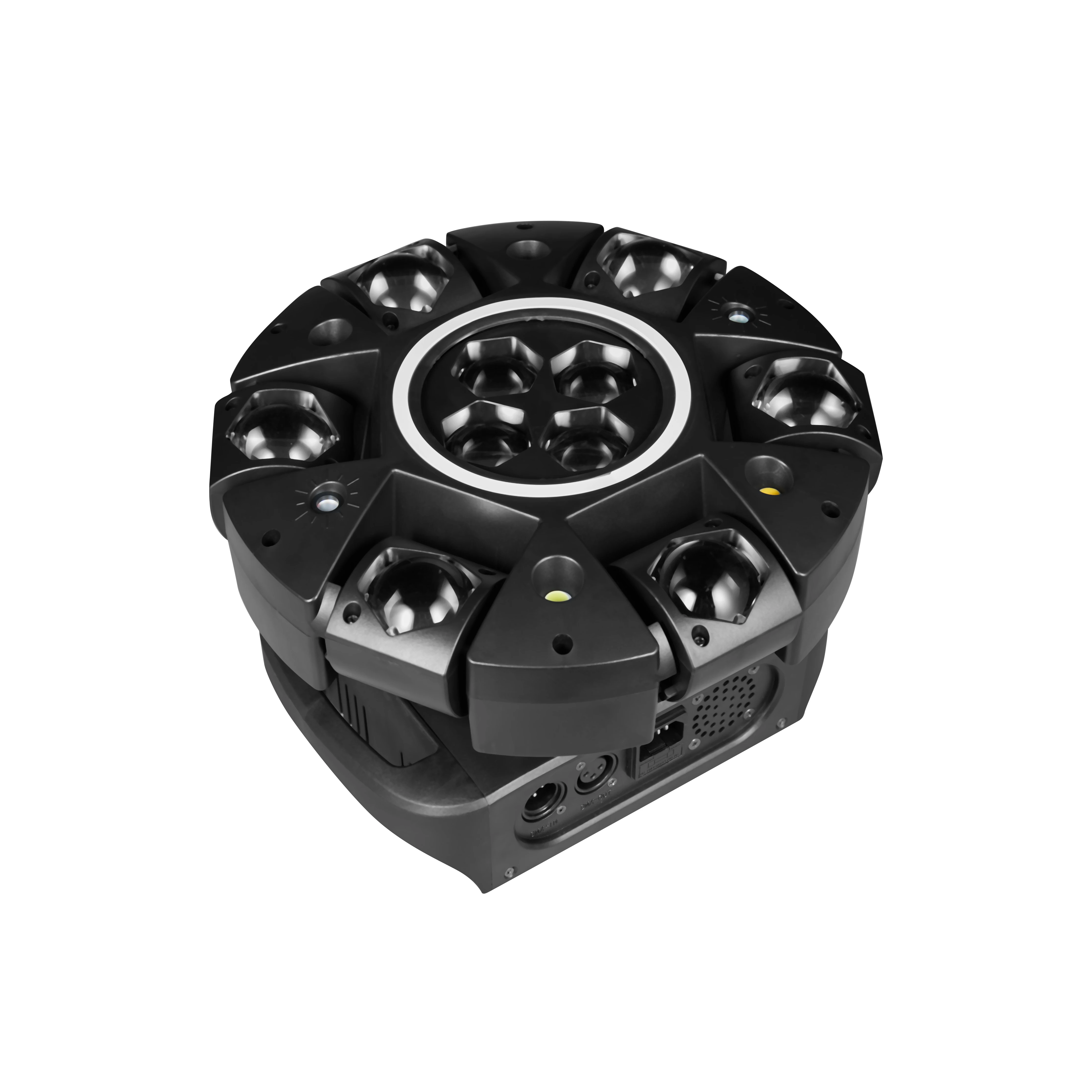 

150W LED RGBW Moving Head Stage Light with DMX512 Control IP33 Rated CRI90 for Disco & Party Strobe Lighting