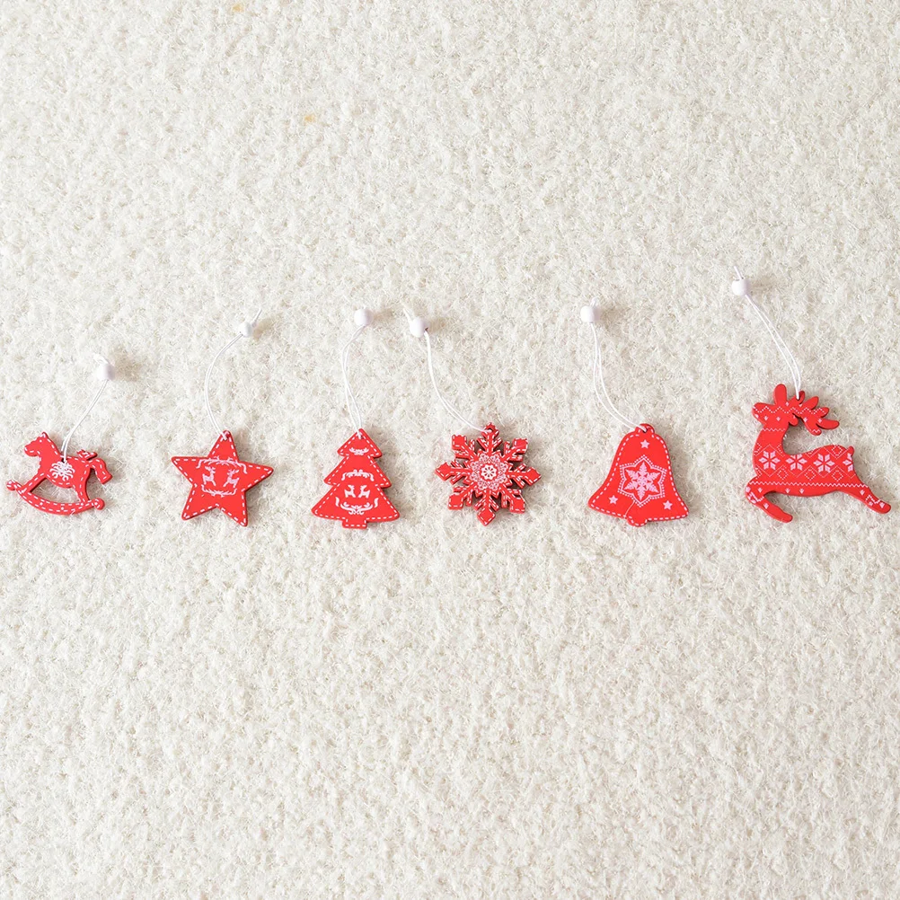 

Wooden Hollow Snowflake Tree Deer Christmas Hanging Ornament Decoration for Wedding Garden Party Wooden Christmas