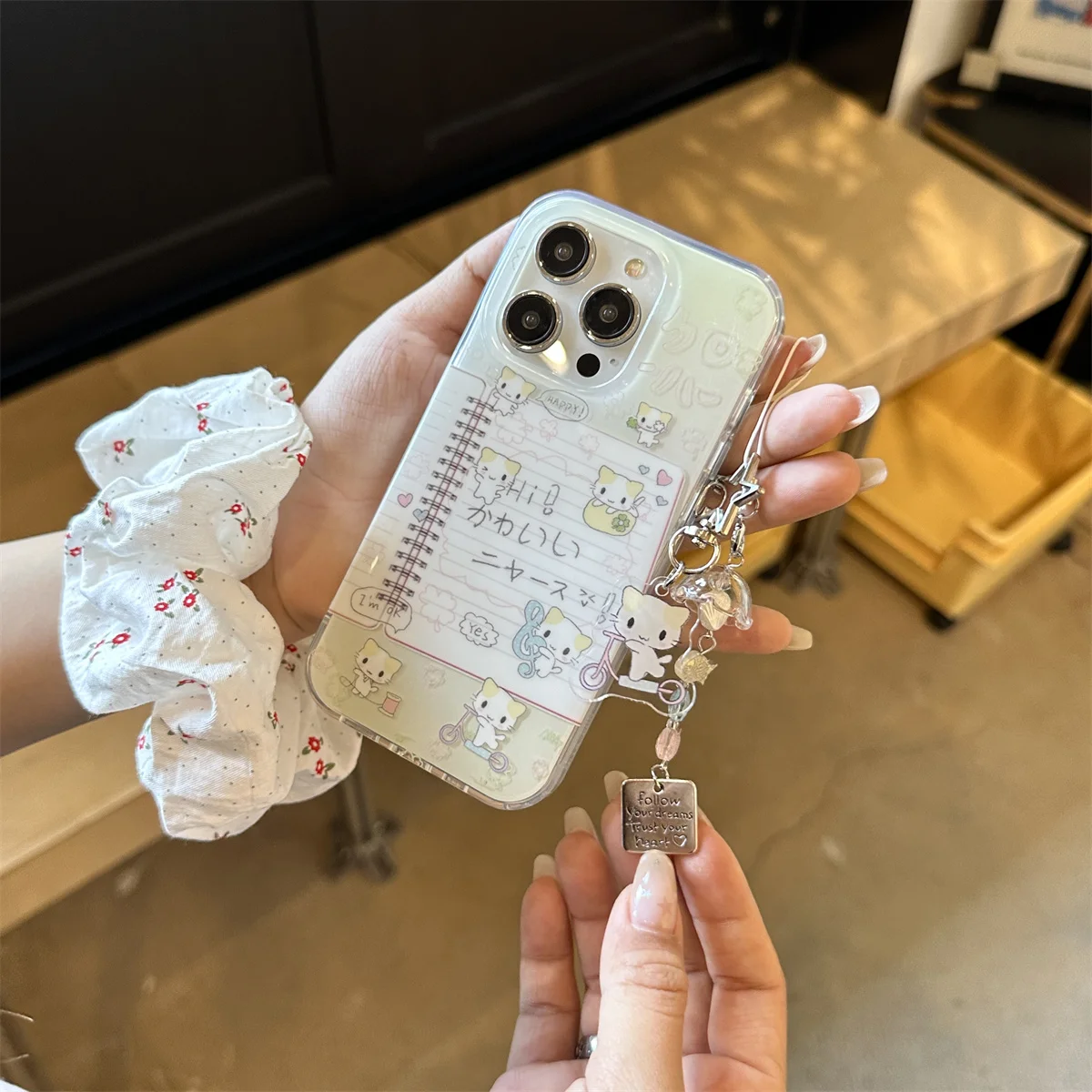 

Cute Cartoon Fashion Girls Phone Case New For iPhone 16 15 14 13 Pro Max fundas Protective cover iphone 15 case