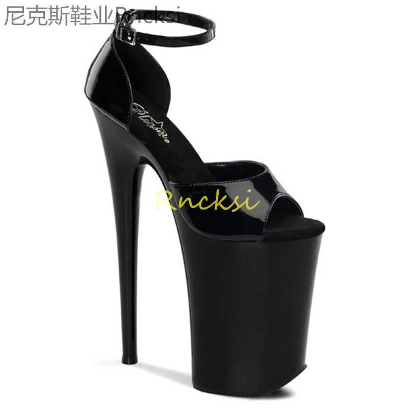 

23cm Wrapped high-heeled high-heeled sandals women's new ultra-high-heeled stiletto fashion sandals