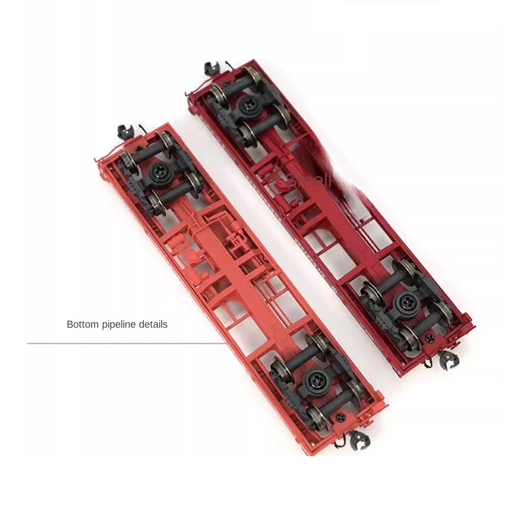 Flat Car N Scale 1/160 Simulated Train Model X70 Flat Car Freight Car Train Model Toy Random 1 Section/6 Section Set Optional