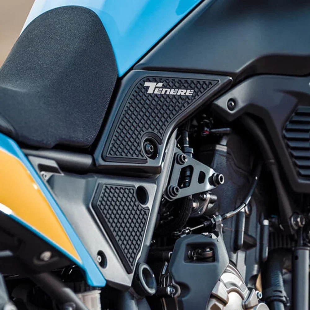 2019 2020 acessórios da motocicleta antiderrapante lado tanque de combustível adesivos almofada à prova dwaterproof água adesivo de borracha para yamaha tenere xtz 700