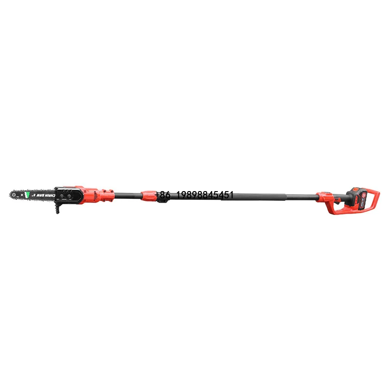 Cordless Steel Pole Saw Battery Powered Long Reach Tree Pruner Chainsaw for DIY Industrial Customizable OEM