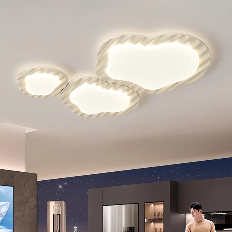 

Full Spectrum Eye Protection Led Cream Style Simple Modern Whole House Smart Atmospheric Living Room Bedroom Study Ceiling Light