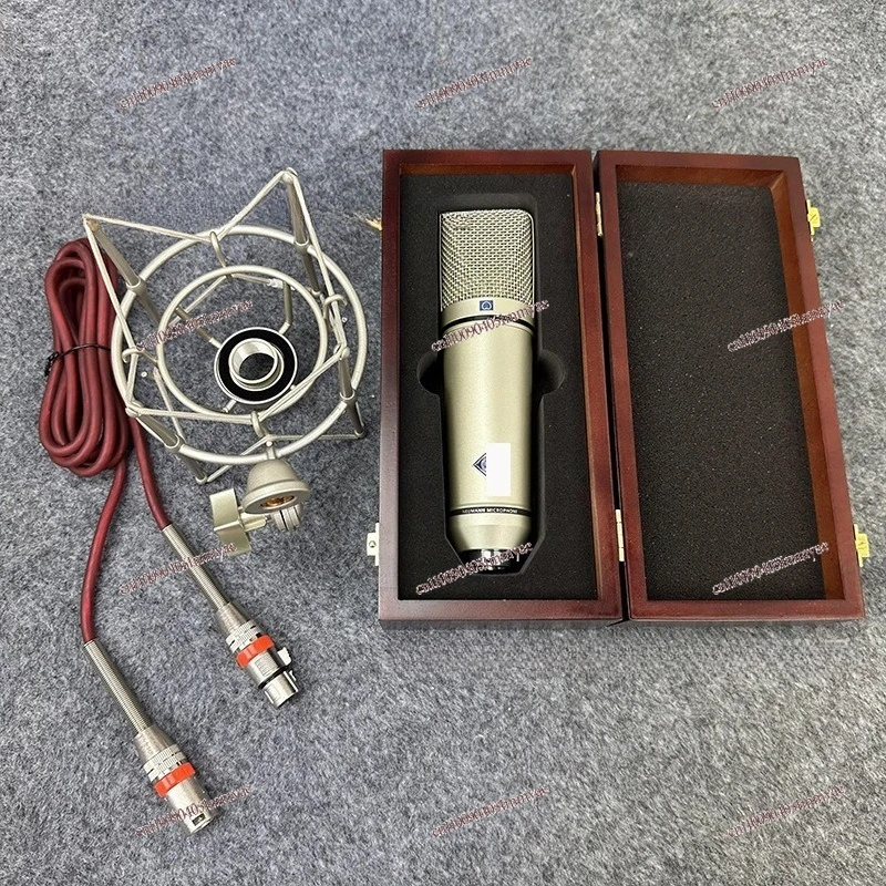 

Конденсаторный микрофон U87, кабель для микрофона, звуковая карта для барабанов, живой звук, студийная запись