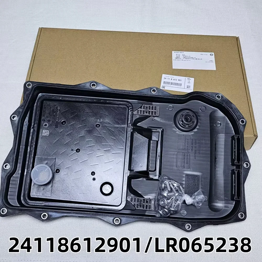 New OEM 24118612901 Automatic Transmission Oil Pan & Filter & Gasket & Bolt Kit For 8 Speed BMW 24117604960 24117624192