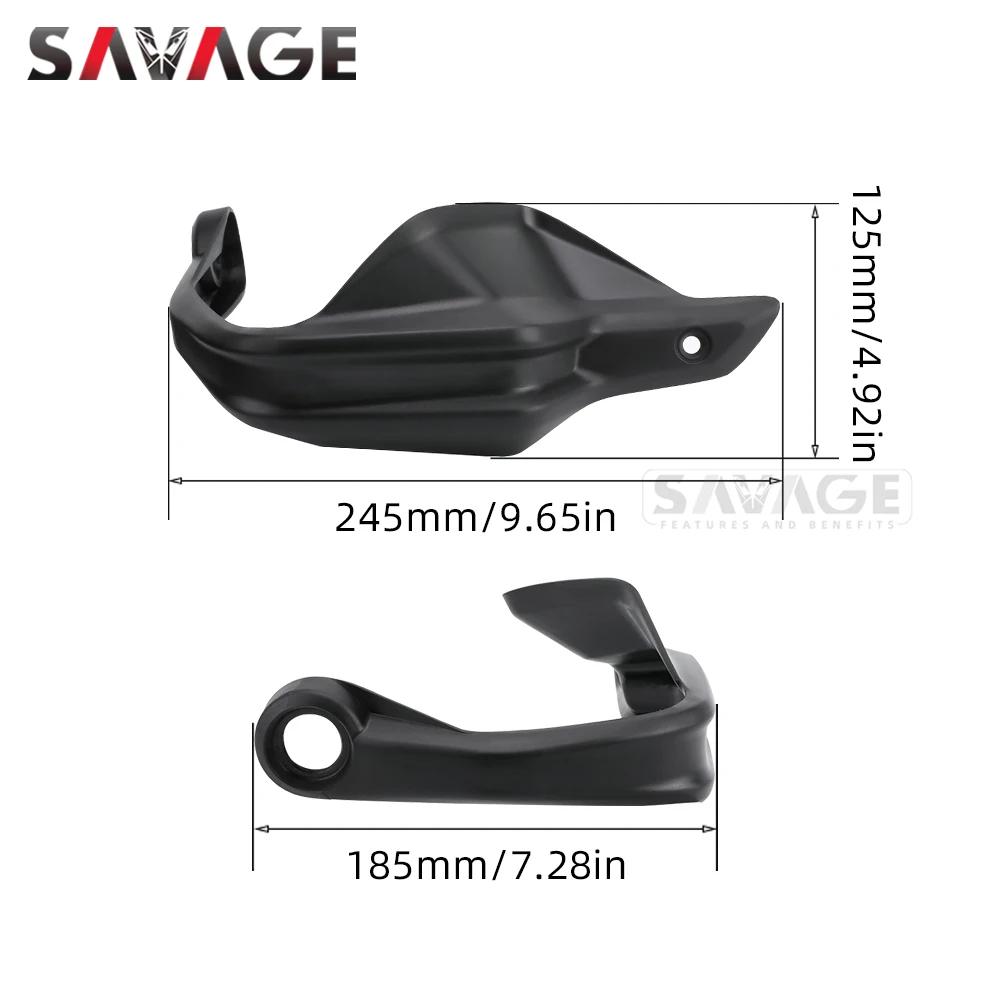 Protector de manillar para BMW R1200GS R1250GS/ADV F850GS F750GS S1000XR R nineT R1250 GS R Protector de manos para motocicleta