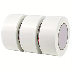 Heavy Duty White Duct Tape, 2 inches x 30 Yards, 8.27 mil Thickness, Strong, Flexible, No Residue, for Repairs, Industrial