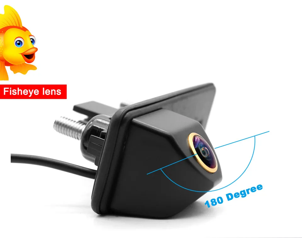 AHD 1080P 180 Grad Auto Reverse Kamera Für Audi A1 A3 A4 Fahrzeug Für VW Skoda Octavia A5 A7 3 Superb Schnelle Yeti Fabia 2 Roomster – Detail 5