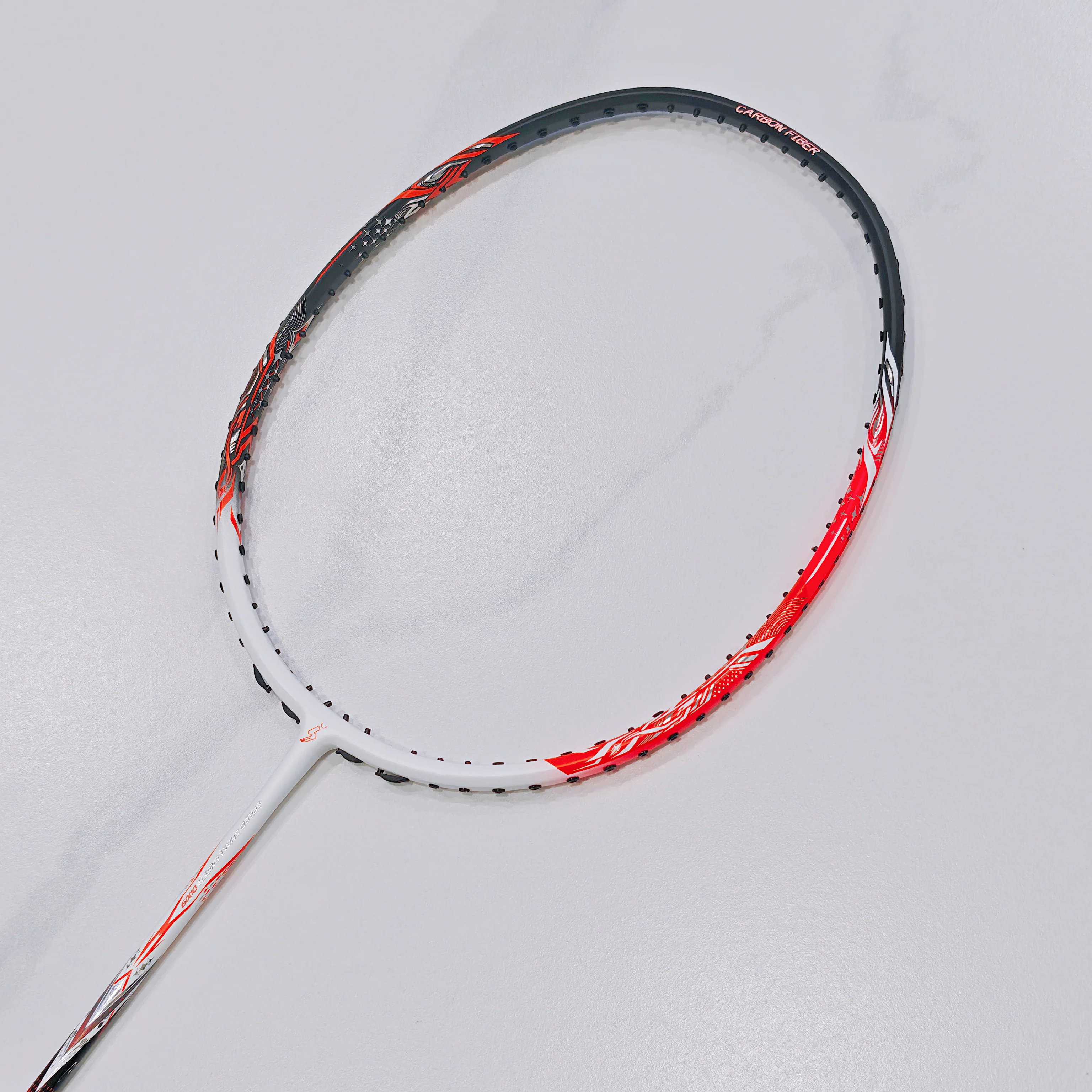 

Фабрика производителя Dmantis D009 Профессиональная ракетка для бадминтона из графитового волокна с мягкой твердостью для Play Carbon