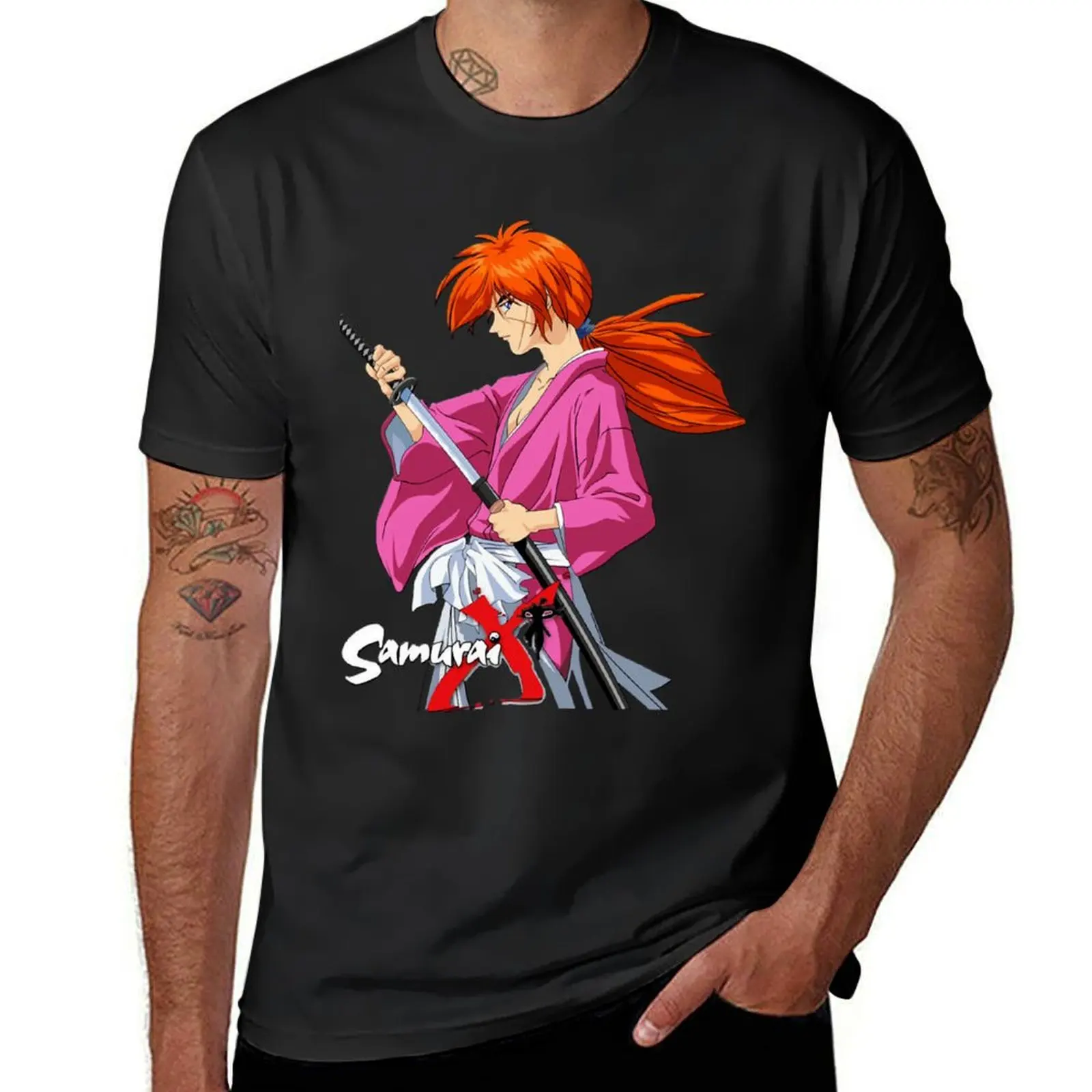 For Birthday Boys Girls Kenshin Battousai Awesome First Day T-Shirt tees customs heavy weight t shirts for men