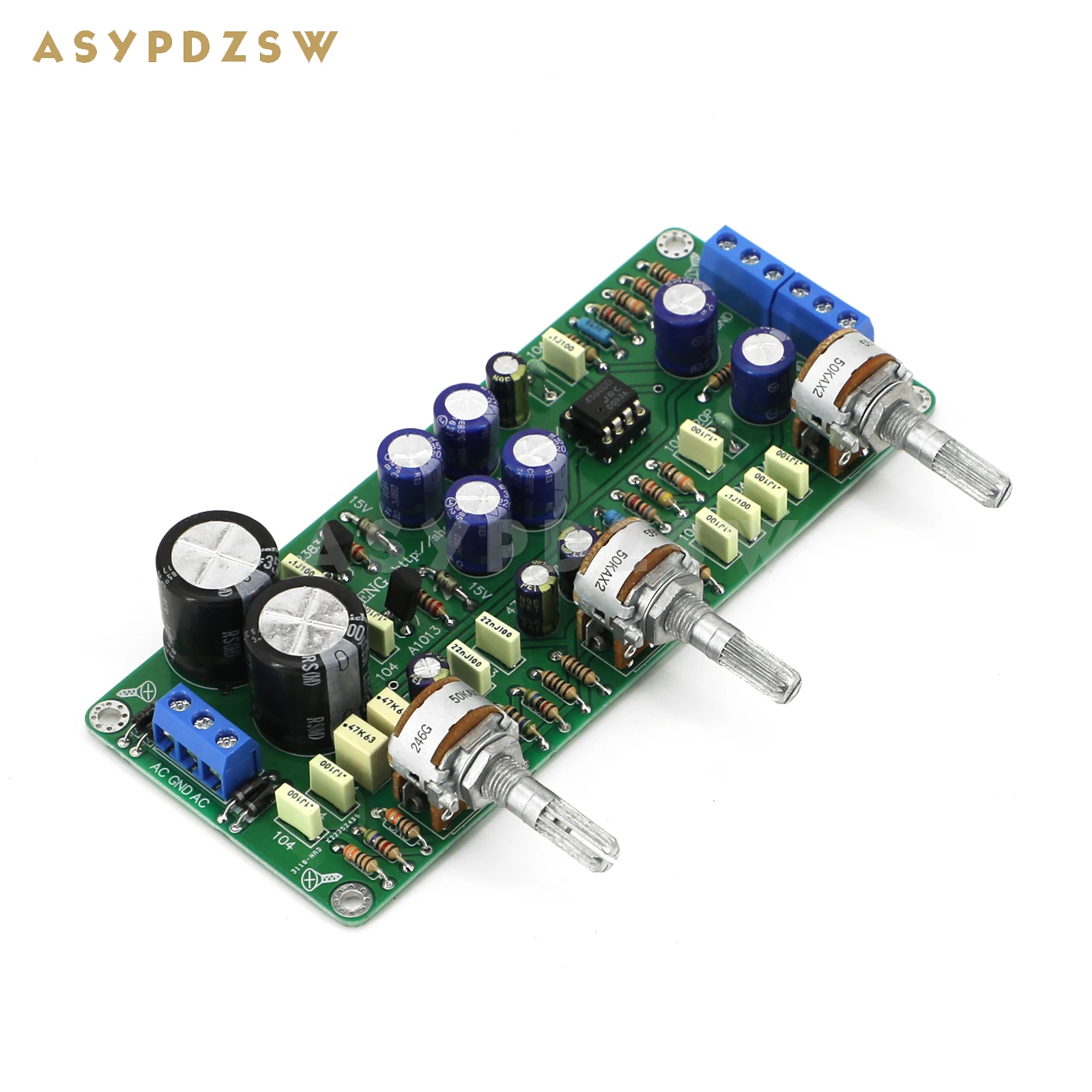 NAD-JRC4580 TREBLE and BASS Single-ended Class A preamplifier Base on NAD circuit PCB/DIY Kit/Finished board