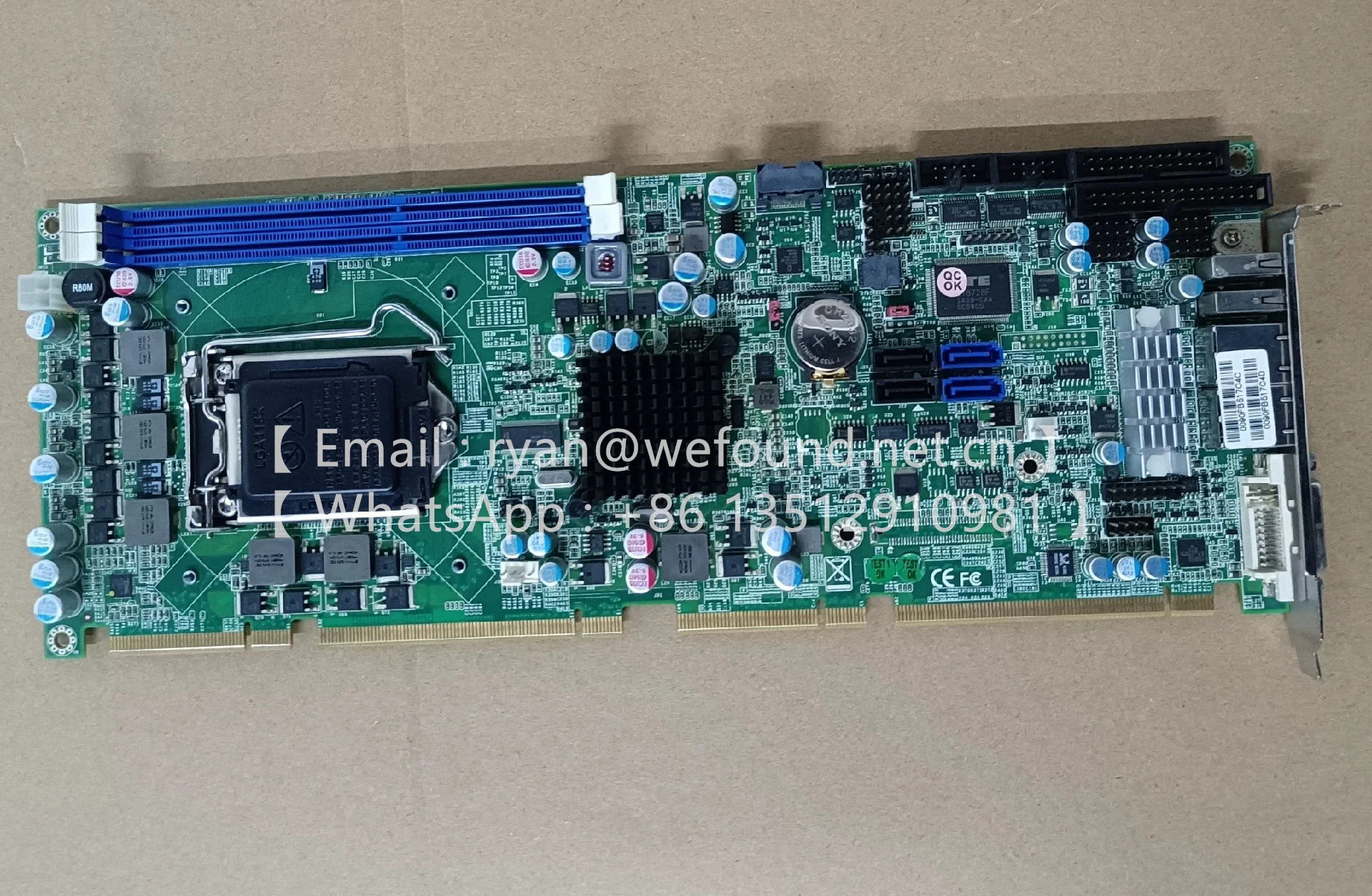 

8110VG2AR-Q67 FOR Portwell Industrial computer motherboard ROBO-8110VG2AR-Q67 /B930A283AB18110821